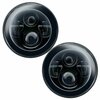 Oracle Light Sealed Beam 7 Round Black Bezel Housing Set Of 2 Requires Headlight Bulb Adapter Depending On 5769-504